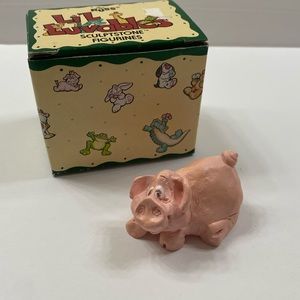Vintage Russ Li’l luvables Pig Figurine